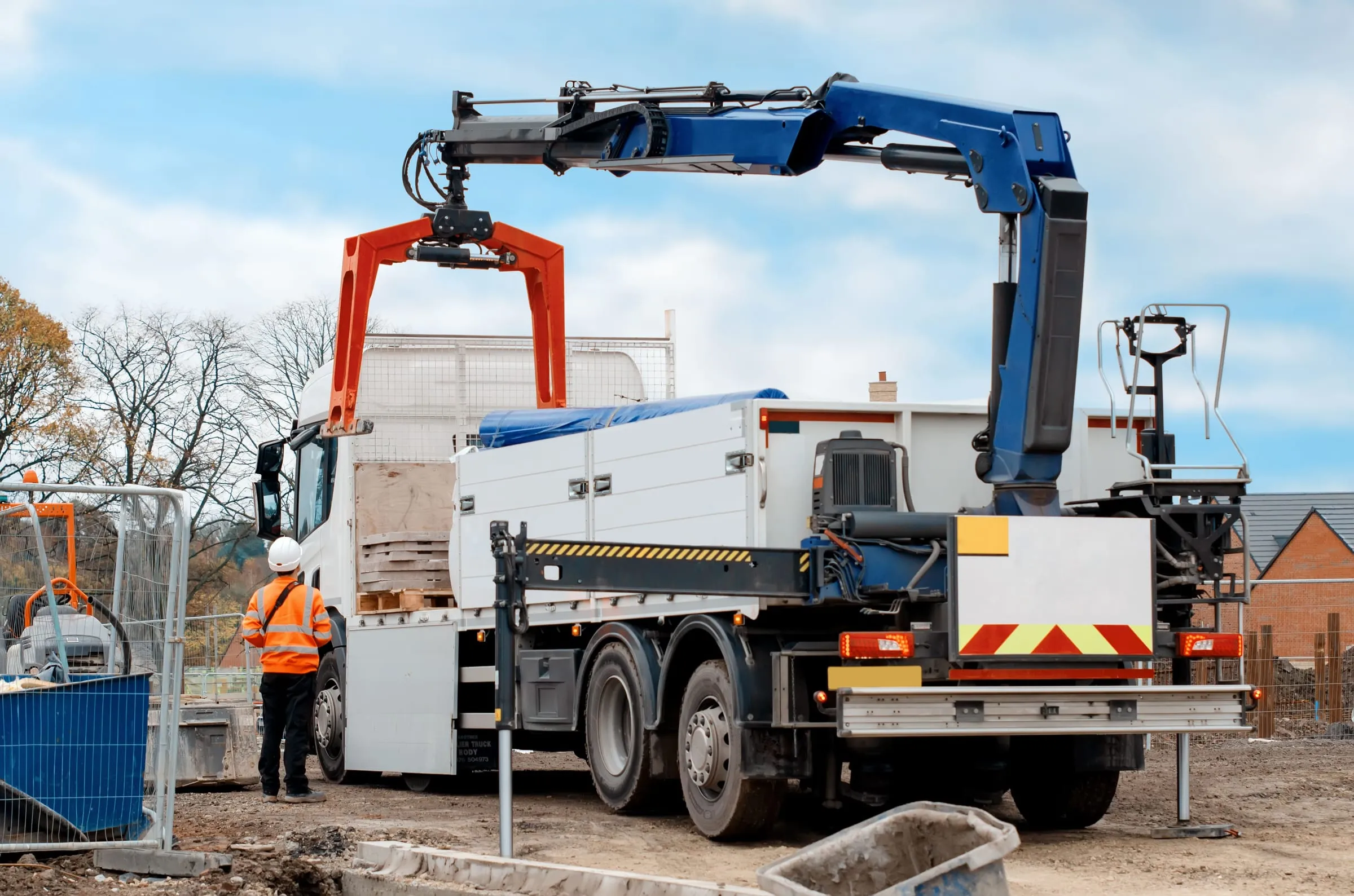 Haulage & Hiab Hire by M.F Scaffold in Scotland