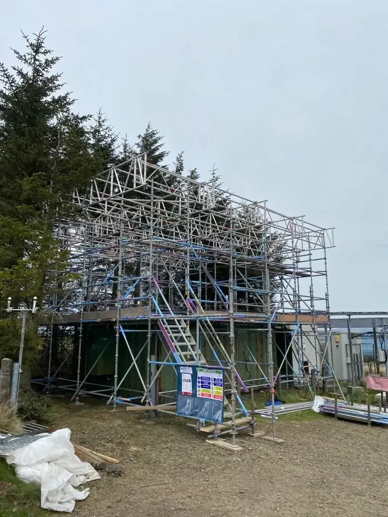 Commercial Scaffolding by M.F Scaffold in Scotland